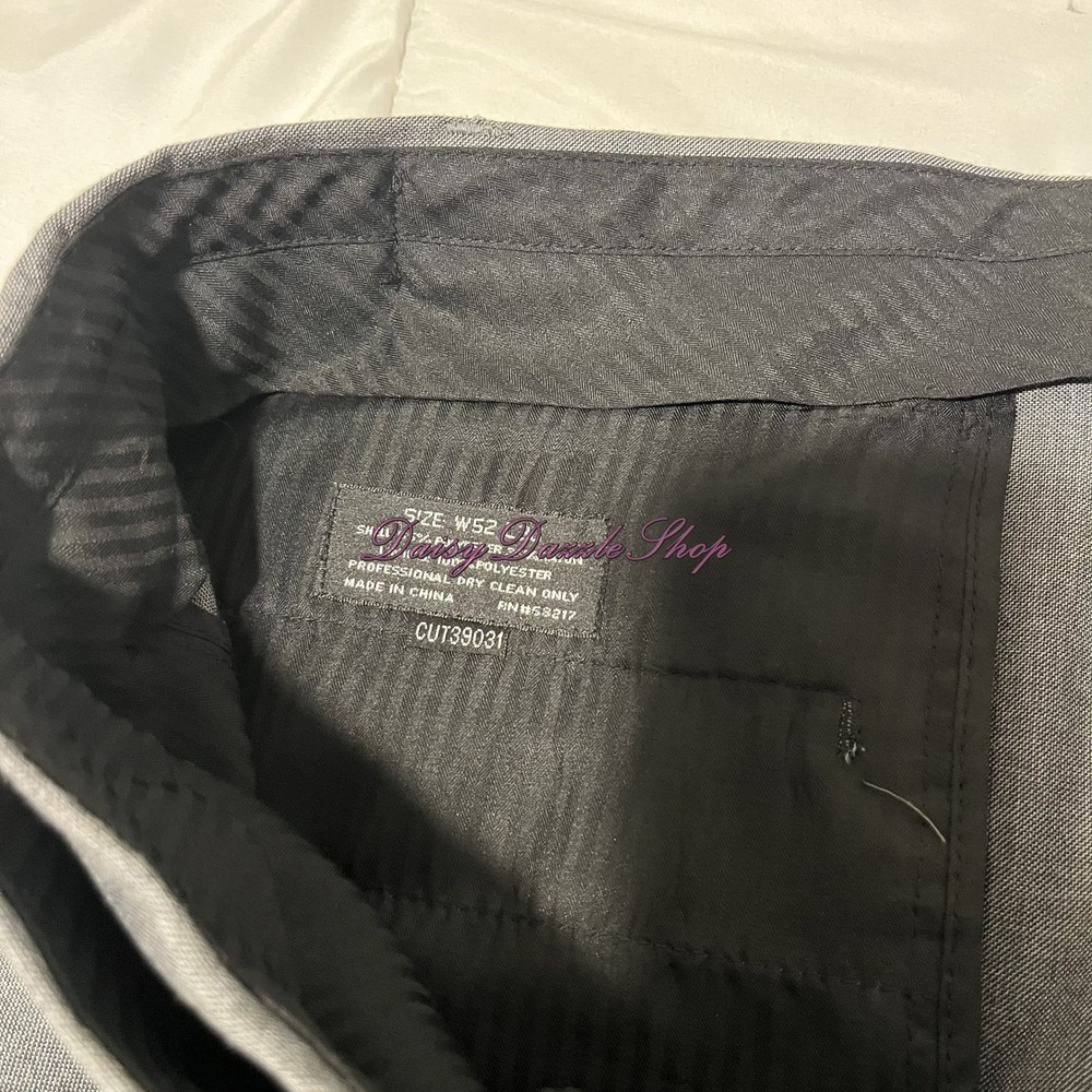 Colours By Alexander Julian Mens Trousers Grey 52 x 30 Office NWT 💼 - Picture 10 of 13
